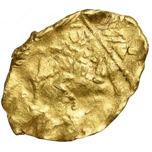 Vladislaus IV Vasa as Russian emperor, Kopeck without date in gold, Moscow