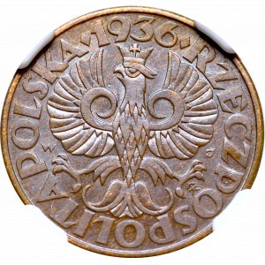 Second Polish Republic, 5 groschen 1936