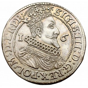 Sigismund III, 18 groschen 1624, Danzig - PR•