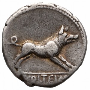 Roman Republic, M. Volteius, Denarius
