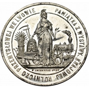 Polska, Medal z Wystawy Krajowej Rolniczo-Przemysłowej we Lwowie 1877