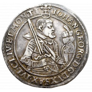 Germany, Saxony, Johann Georg, 1 thaler 1623