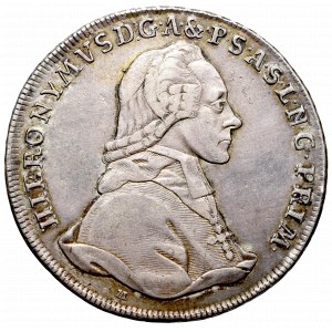 Austria, Salzburg, Hieronim Joseph, Thaler 1777