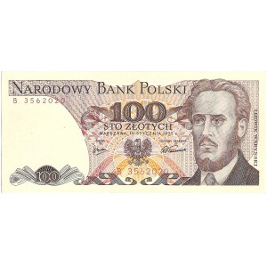 PRL, 100 złotych 1975 B