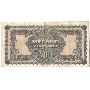 PRL, 500 złotych 1944 - owe BE