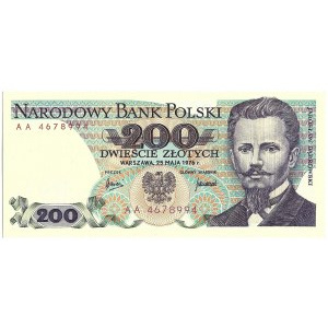 PRL, 200 złotych 1976 AA