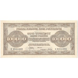 II RP, 100.000 marek polskich 1922 C