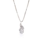 Diamond pendant late 20th century.