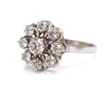 Ring with diamonds 1950s-60s, Paris