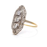 Art déco ring 1930s.