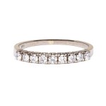 Ring with diamonds late 20th century.