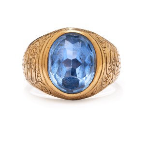Men's signet ring 1920s, Warsaw