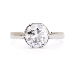 Diamond ring circa mid-20th century.
