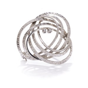 Diamond brooch early 21st century.