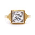 Diamond ring 2nd half of 20th century.