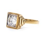 Diamond ring 2nd half of 20th century.