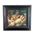 ANONIMO, Portrait of Two Male Figures