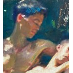 ANONIMO, Portrait of Two Male Figures