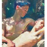 ANONIMO, Portrait of Two Male Figures