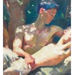 ANONIMO, Portrait of Two Male Figures