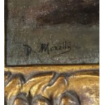 Domenico Morelli, Landscape with a figure - Domenico Morelli