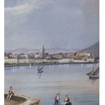 ANONIMO, Pohľad na Neapol z Vezuvu