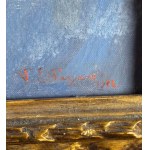 Paolo Emilio Passaro, Face of a woman with a veil - Paolo Emilio Passaro