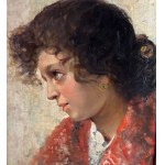 VINCENZO IROLLI, Portrait of a young woman - VINCENZO IROLLI