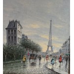UNIDENTIFIED SIGNATURE, Street in Paris