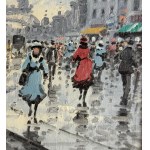 UNIDENTIFIED SIGNATURE, Street in Paris