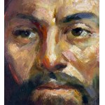 ANONIMO, Male figure with a turban