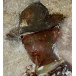 Francesco Netti, Portrét mladého človeka s fajkou - Francesco Netti