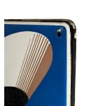 Original enamel sign of Italian representation