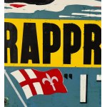 Original enamel sign of Italian representation