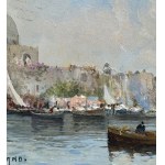 EUGENIO MAGNO, Neapolitan seaside - Eugenio Magno (Naples 1944)