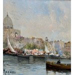 EUGENIO MAGNO, Neapolitan seaside - Eugenio Magno (Naples 1944)