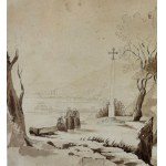 Giacinto Gigante, Convent on the Bay - Giacinto Gigante (1806-1876)