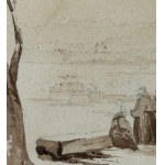 Giacinto Gigante, Convent on the Bay - Giacinto Gigante (1806-1876)