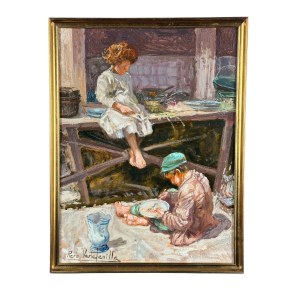 Piero Vertefeuille, Pasto frugale (Simple Meal) - Piero Vertefeuille