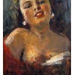 UNIDENTIFIED SIGNATURE, Portrait of a Woman