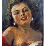 UNIDENTIFIED SIGNATURE, Portrait of a Woman