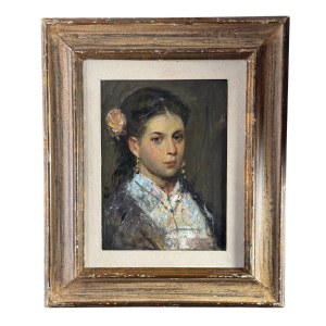 ANONIMO, Portrait of a young woman