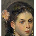 ANONIMO, Portrait of a young woman