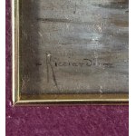 Oscar Ricciardi, Seascape with Boats - Oscar Ricciardi