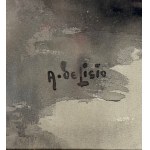 Arlando De Lisio, Young woman with a tambourine - Arlando De Lisio