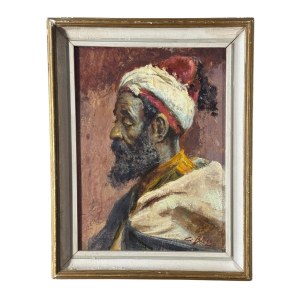 UNIDENTIFIED ARTIST, Profile of an Arab man