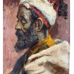 UNIDENTIFIED ARTIST, Profile of an Arab man