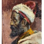 UNIDENTIFIED ARTIST, Profile of an Arab man