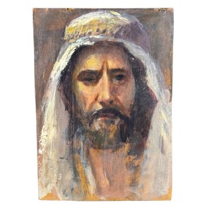 ANONIMO, Portrait of a man with a turban