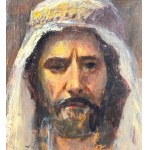 ANONIMO, Portrait of a man with a turban